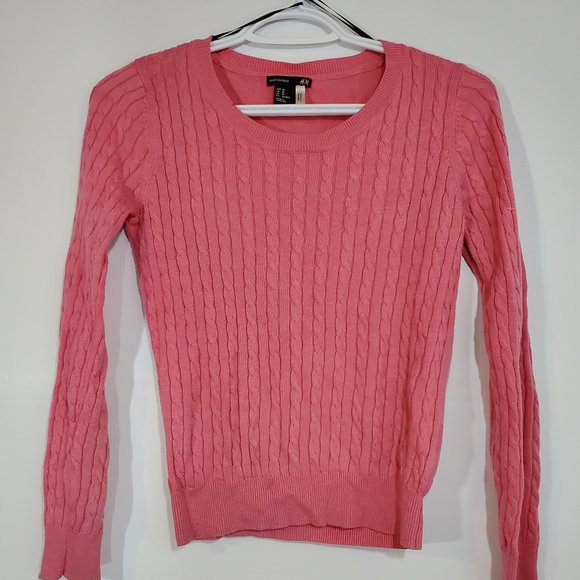 Women's Coral Knit Sweater - Picture 1 of 4
